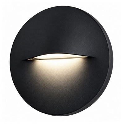 Φωτιστικό Επίτοιχο LED 3W 230V 150lm 4000K Λευκό Φως Αλουμινίου Μαύρο IP65 17-04686-2 Φωτιστικό Επίτοιχο LED 3W 230V 150lm 4000K Λευκό Φως Αλουμινίου Μαύρο IP65 17-04686-2